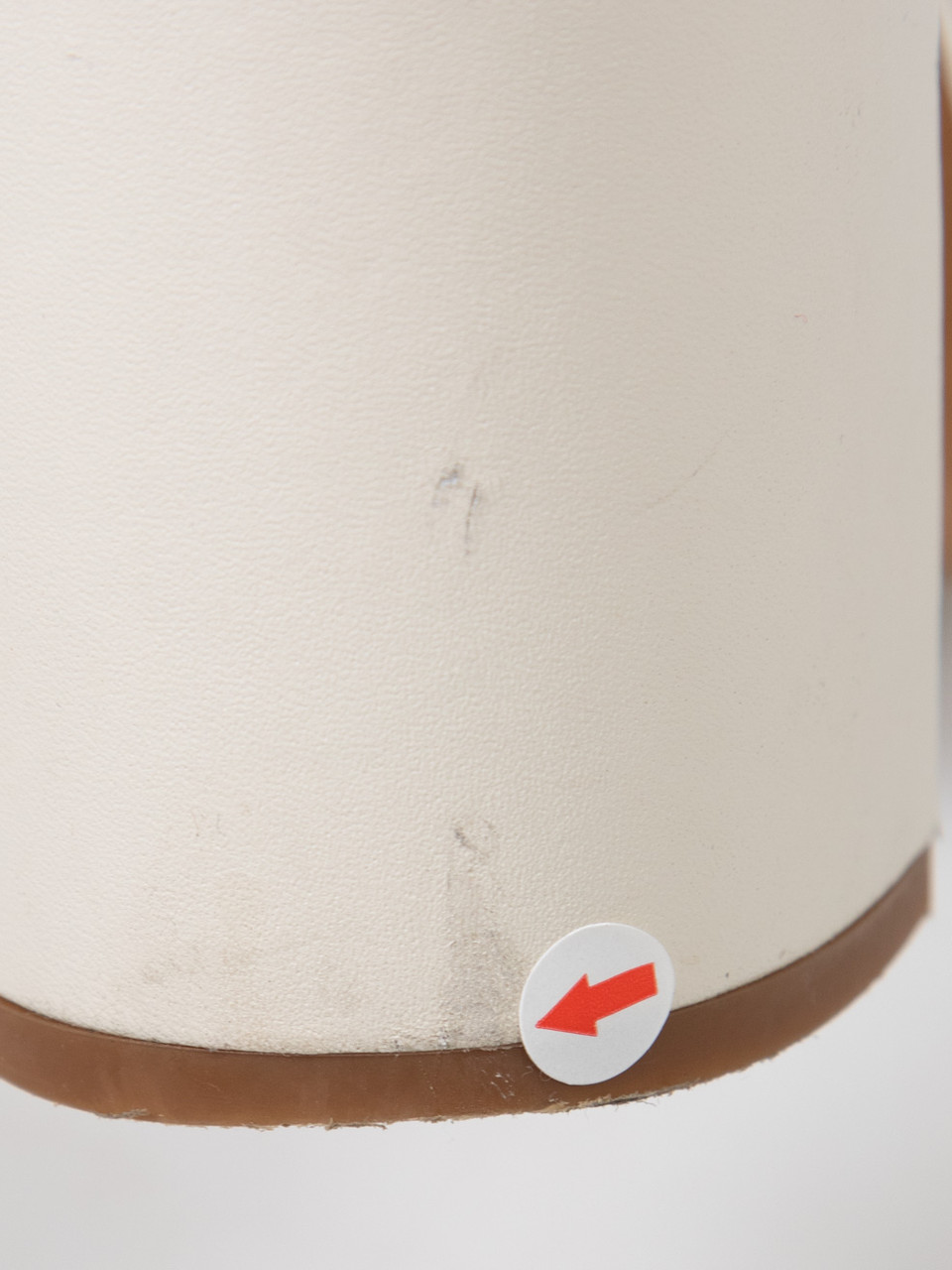 3.1 Phillip Lim Cream Leather Naomi Zip Boots