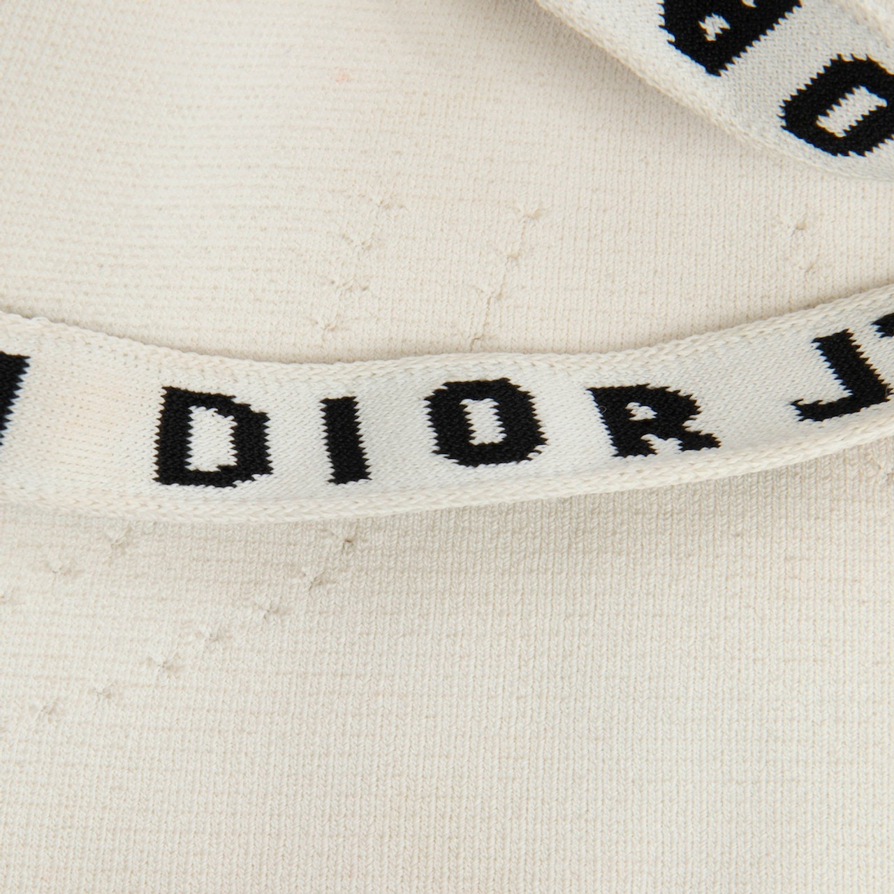Dior White Logo Detail Bralette Dior White Logo Detail Bralette
