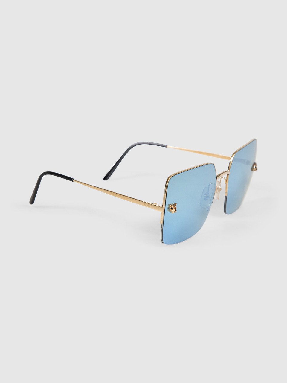Cartier Gold Mirrored Panther Sunglasses