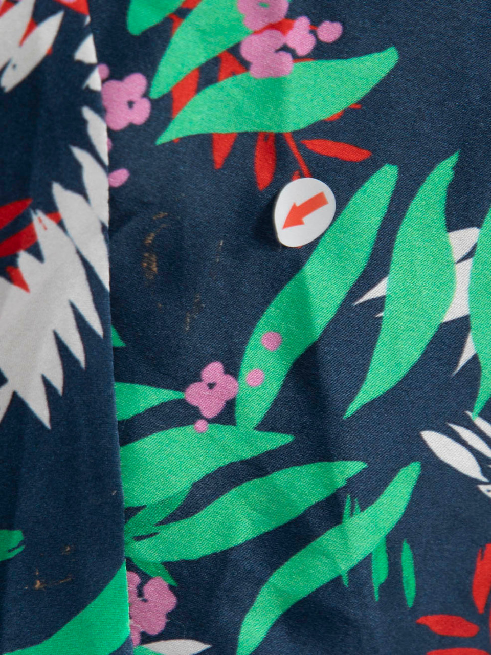 Saloni Floral Print Silk One Sleeve Dress Saloni Floral Print Silk One Sleeve Dress