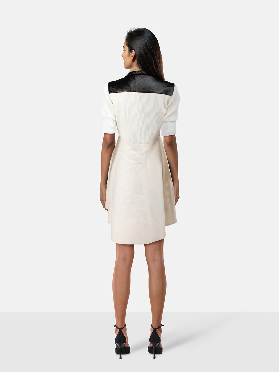 Louis Vuitton F/W14 Ribbed Zipped Panelled Dress Louis Vuitton F/W14 Ribbed Zipped Panelled Dress