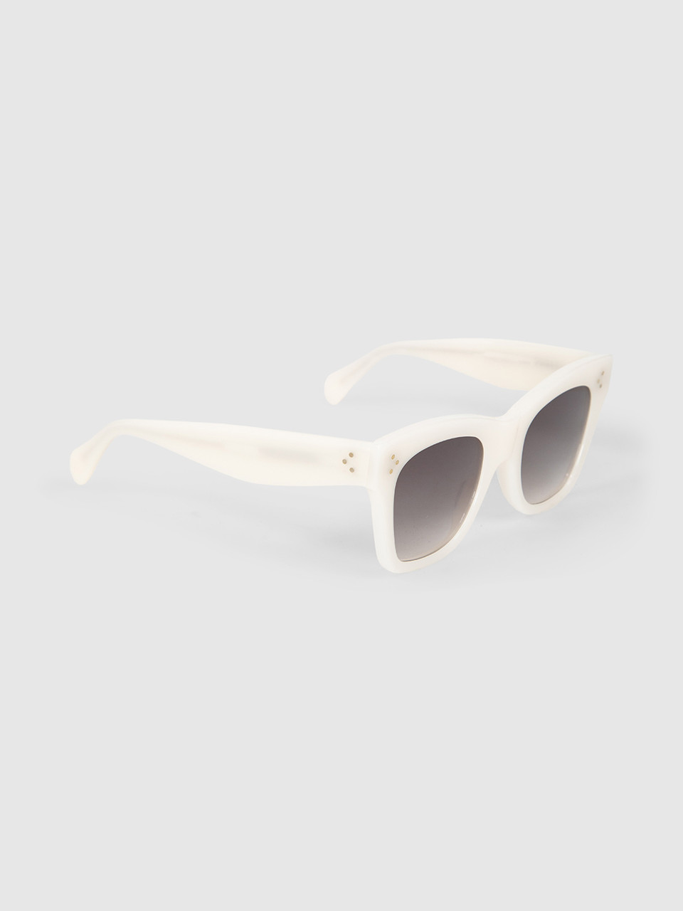 Céline White Oversized Gradient Sunglasses Céline White Oversized Gradient Sunglasses