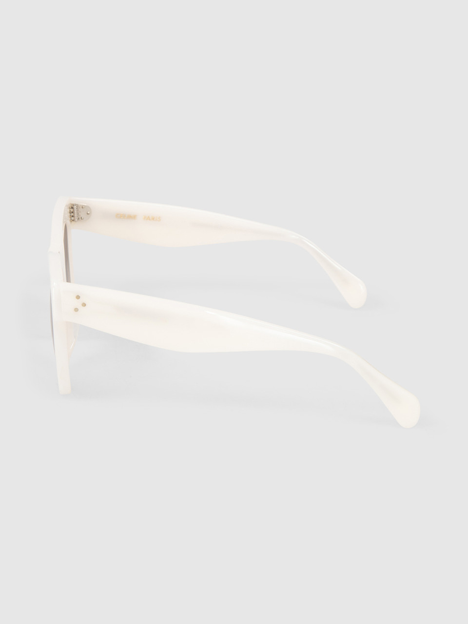 Céline White Oversized Gradient Sunglasses Céline White Oversized Gradient Sunglasses