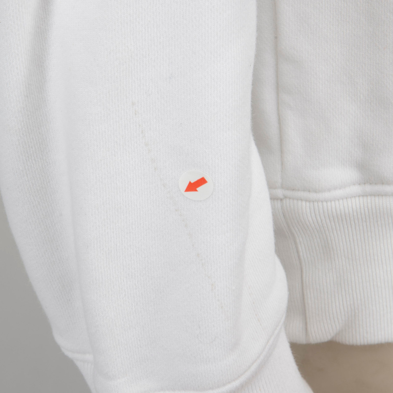 Moschino White Logo Detail Hoodie