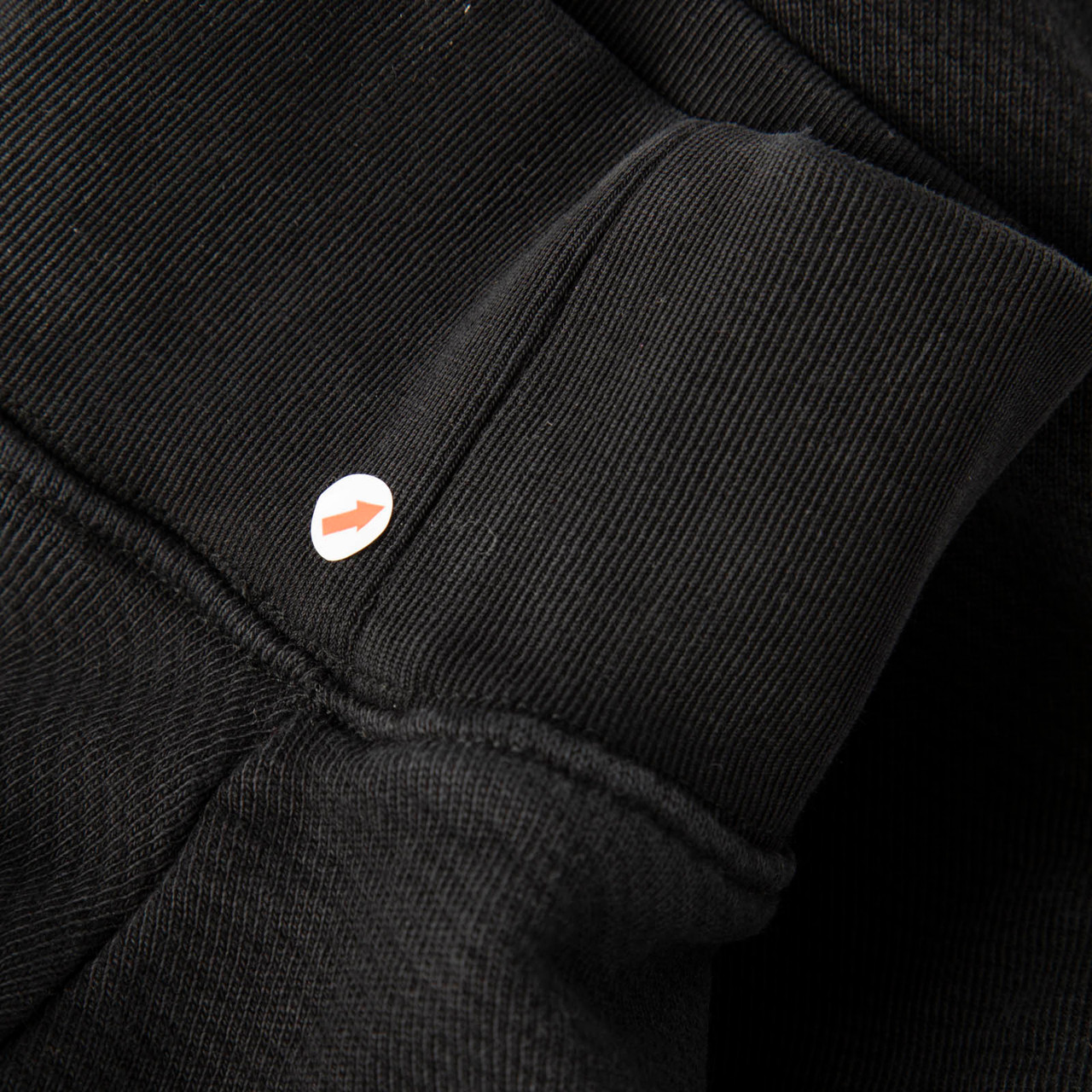 Palm Angels Black Printed Graphic Hoodie