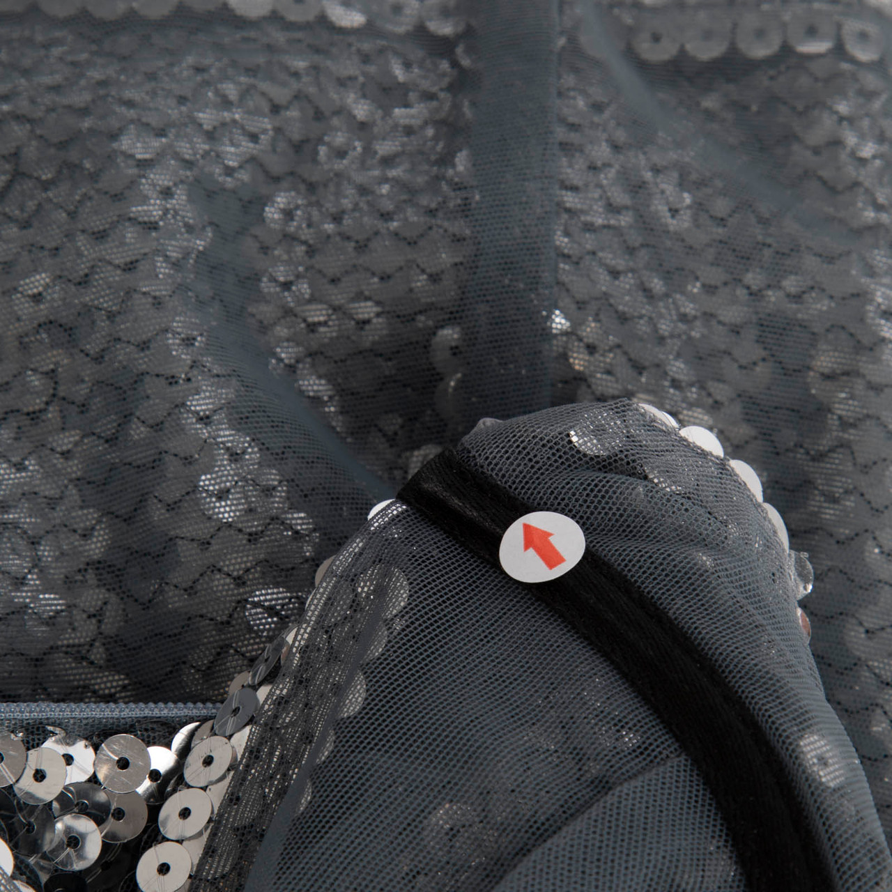 Nensi Dojaka Silver Embellished Cutout Sequinned Top