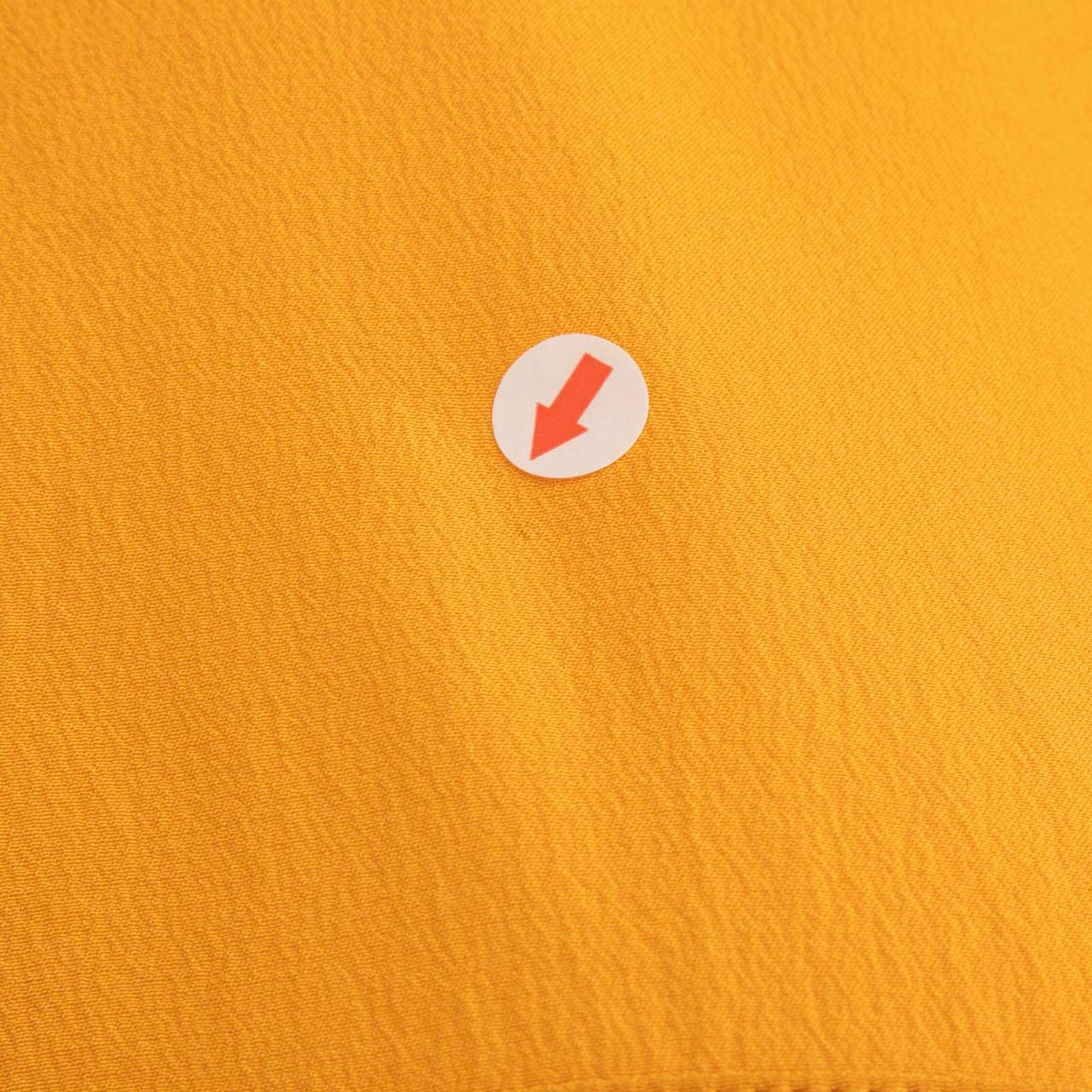 Stella McCartney Orange Long Sleeve Silk Blouse