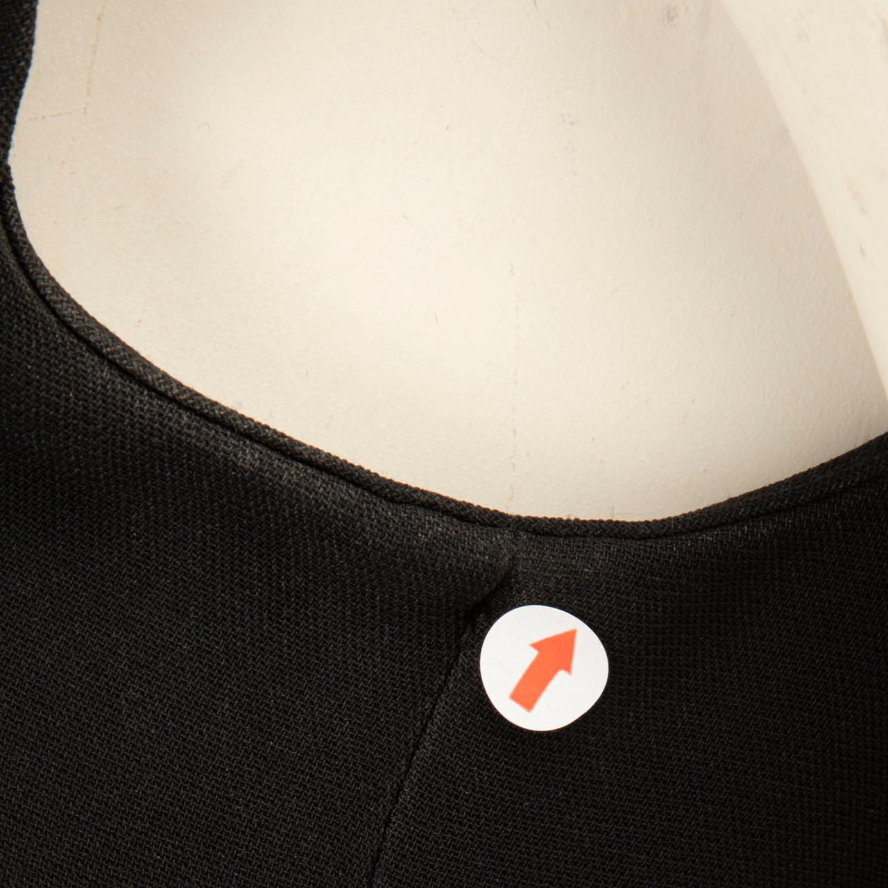 Sandro Black Sleeveless Ruffle Trim Dress