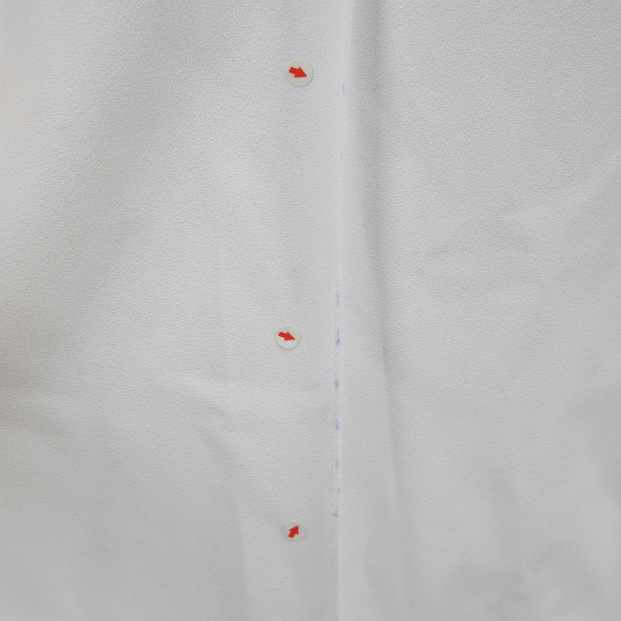 Alice + Olivia White High Rise Wide Leg Trousers