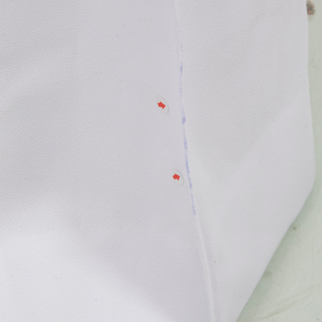 Alice + Olivia White High Rise Wide Leg Trousers