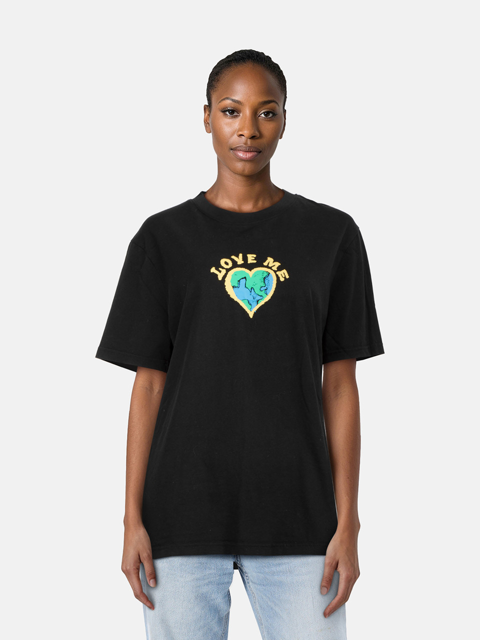 Givenchy Black Love Me Graphic Print T-Shirt