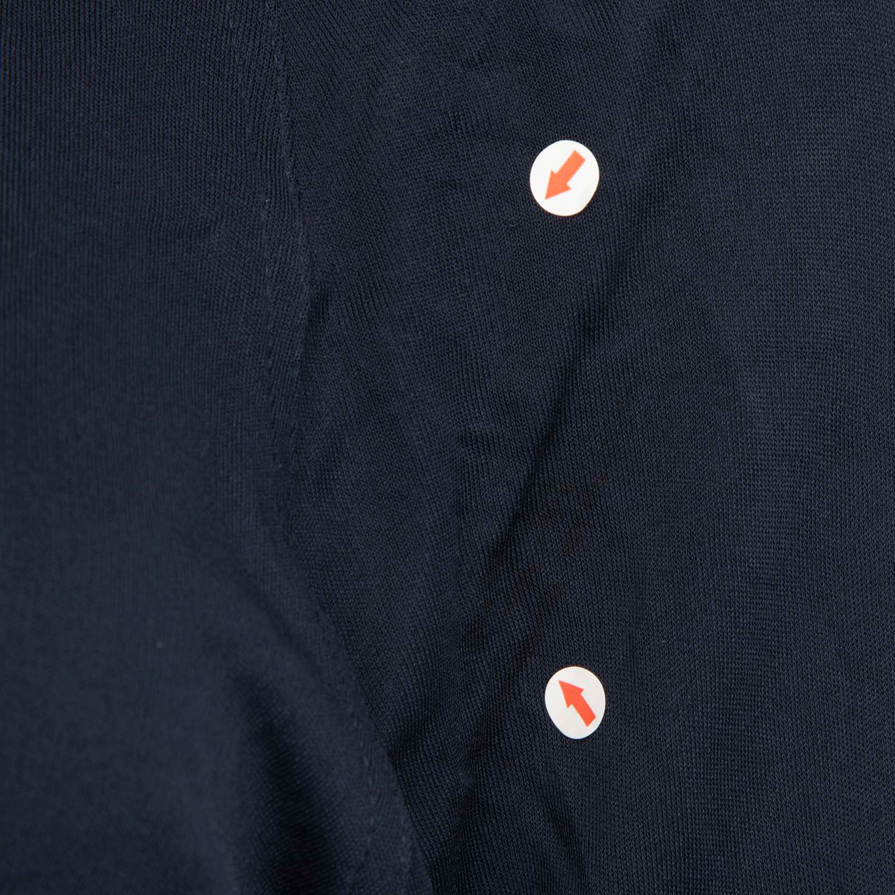 Hermès Navy Midi Neck Tie Dress