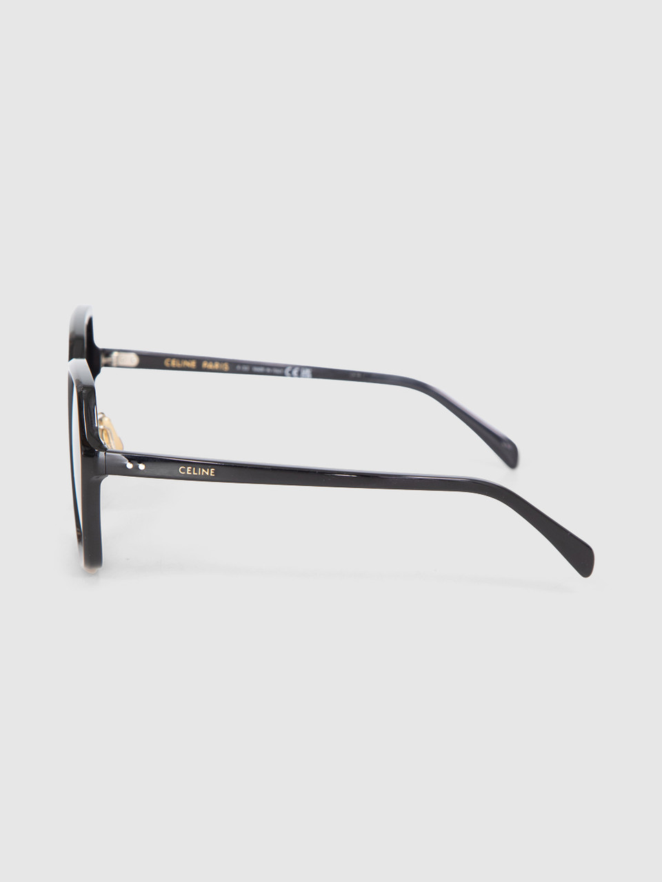 Céline Black Square Oversized Gradient Sunglasses