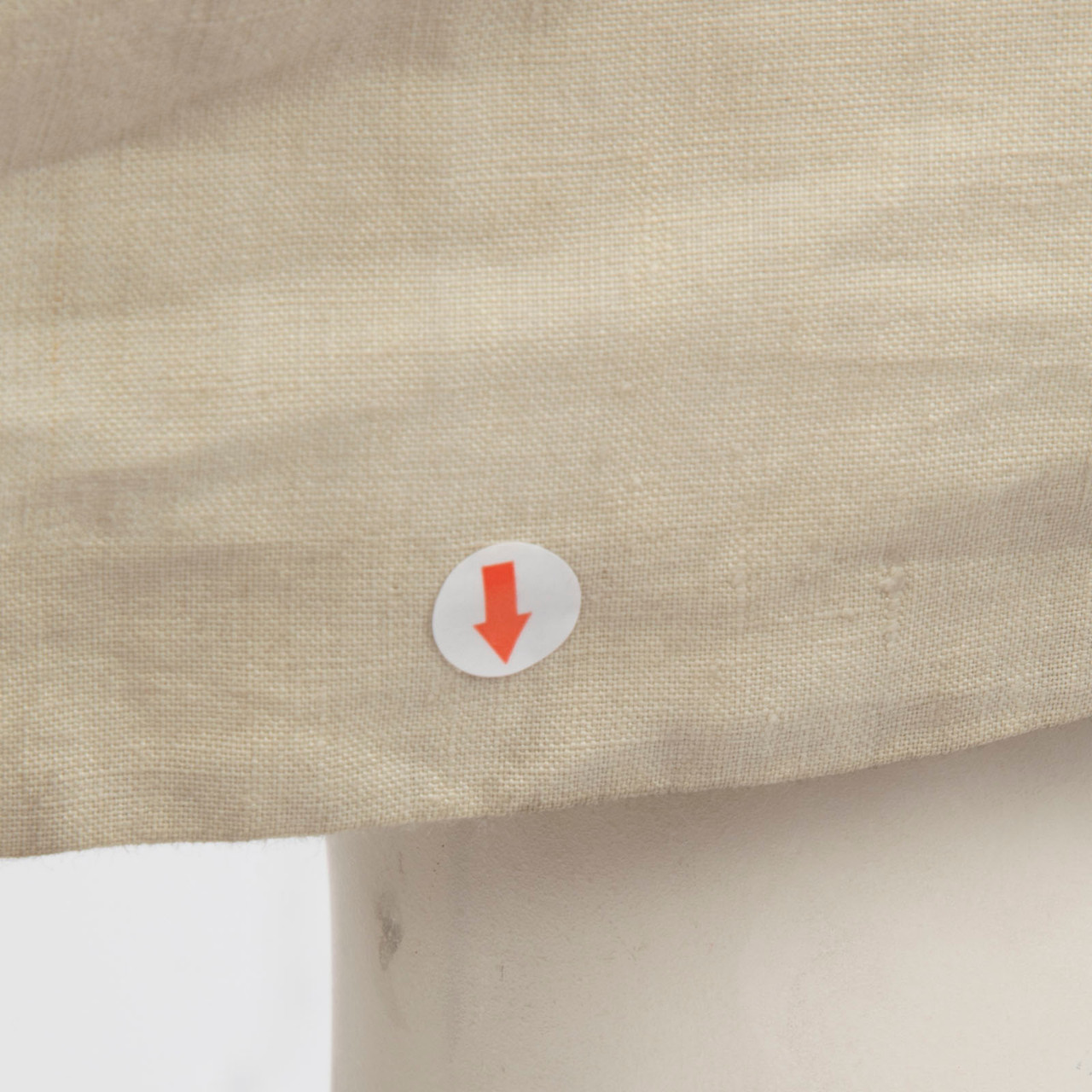 Balenciaga Beige Linen Knee Length Skirt