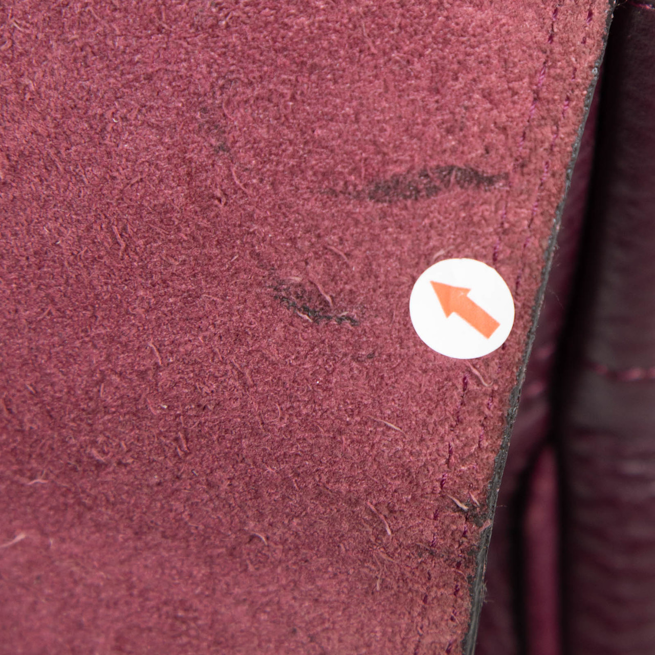 Mulberry Burgundy Leather Embroidered Bayswater