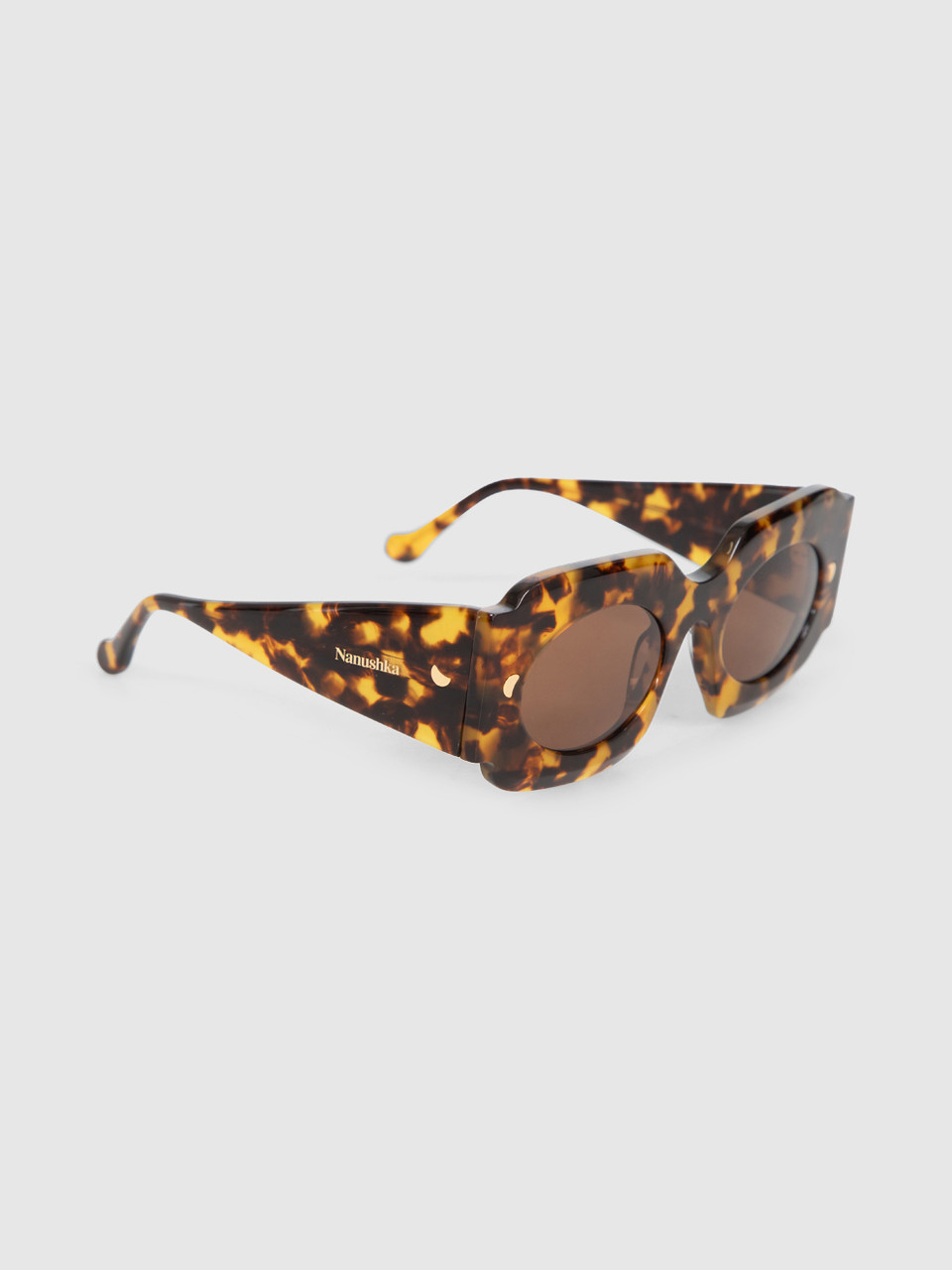 NANUSHKA Brown Tortoiseshell Cathi Sunglasses