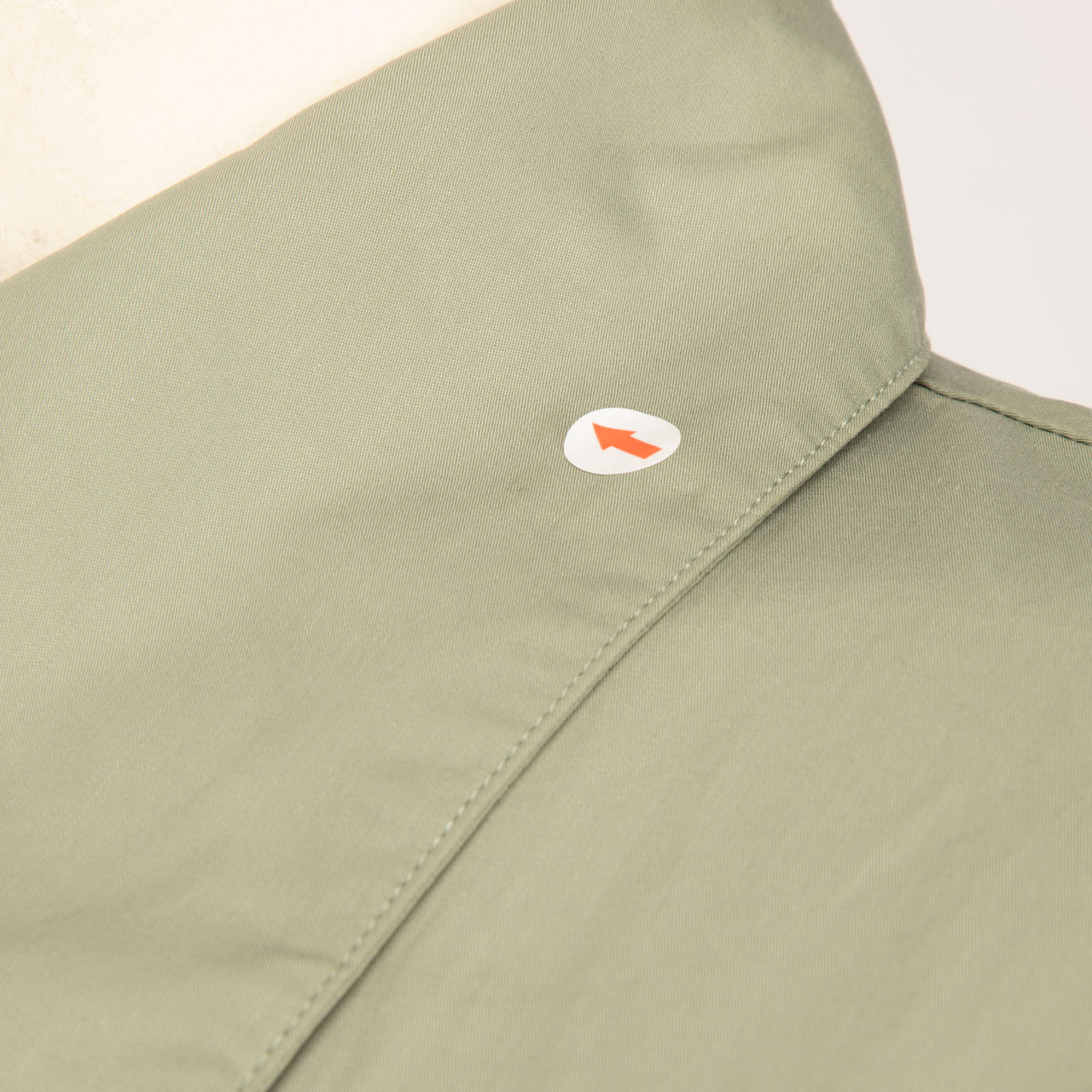 Tibi Green Shirt Belted Midi Dress
