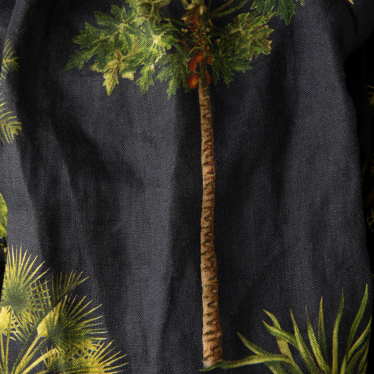 Agua by Agua Bendita Navy & Green Parna Tropico Dress