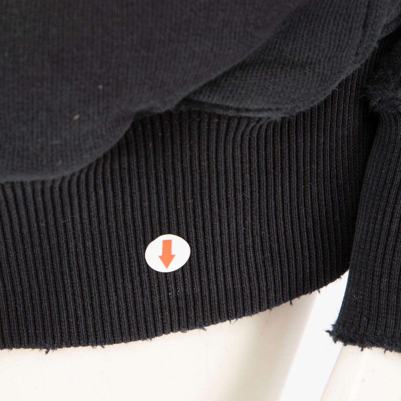 Vetements Black Logo Detail Hoodie Vetements Black Logo Detail Hoodie