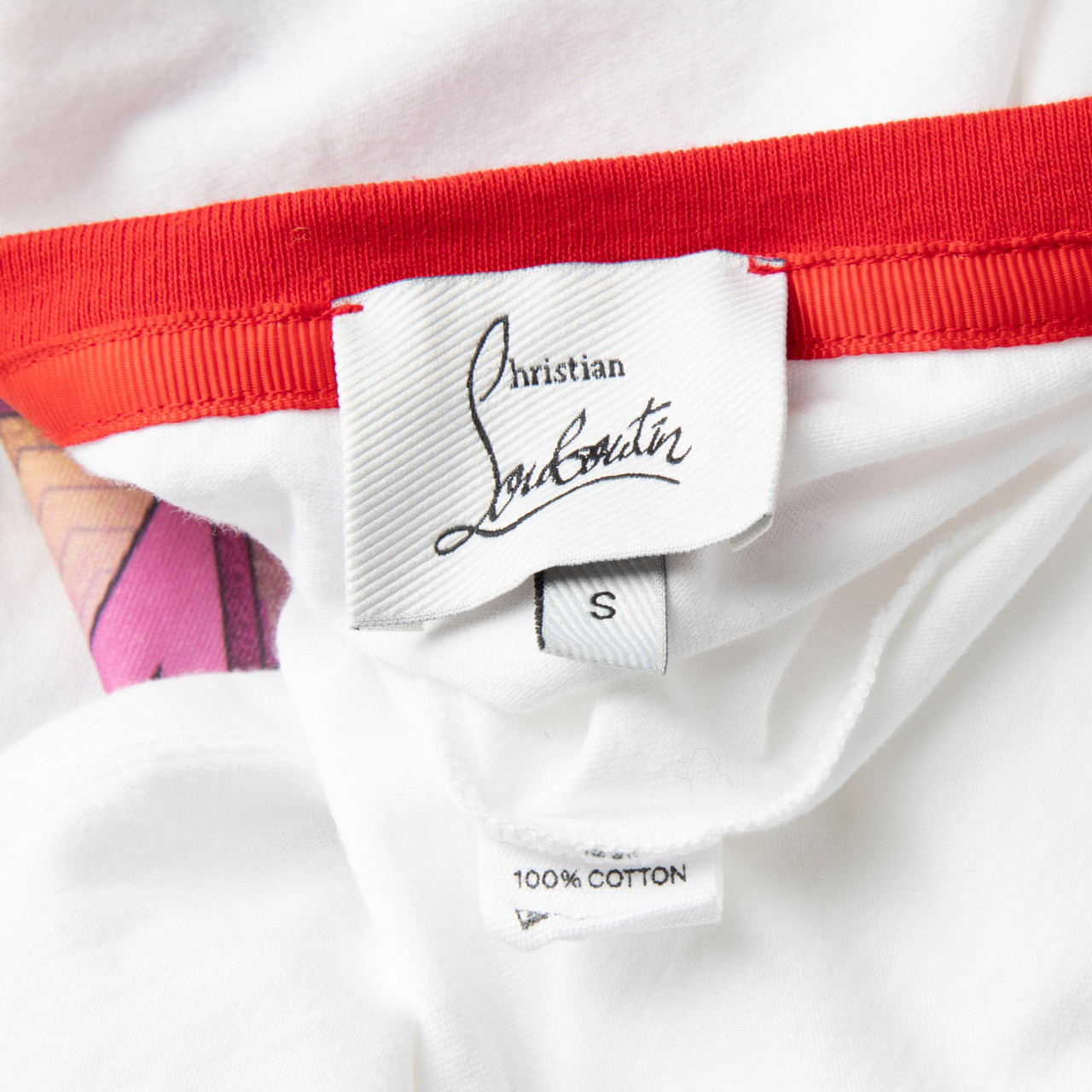 Christian Louboutin White Printed T-Shirt Christian Louboutin White Printed T-Shirt