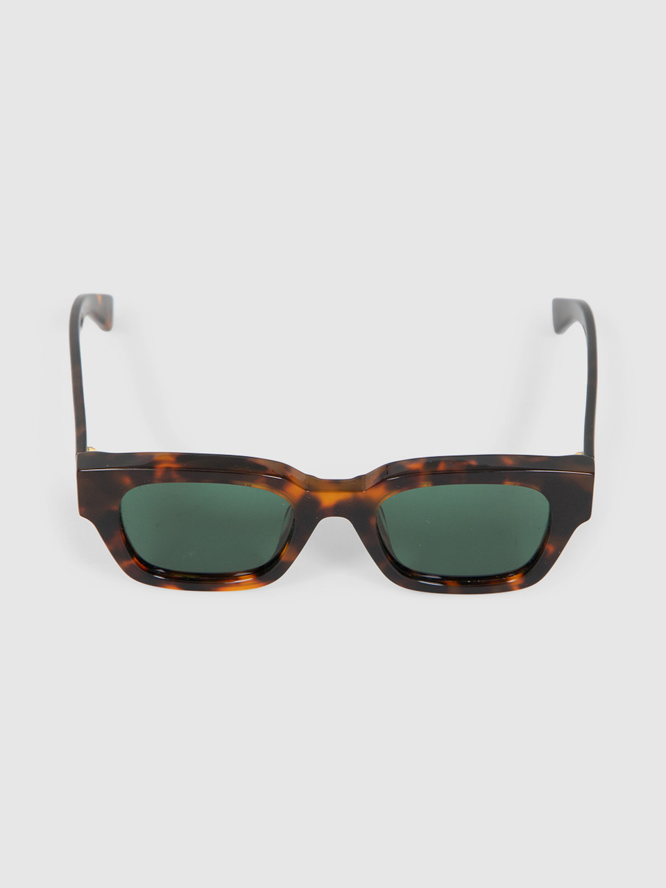 Off-White Brown Square Green Lens Sunglasses Off-White Brown Square Green Lens Sunglasses