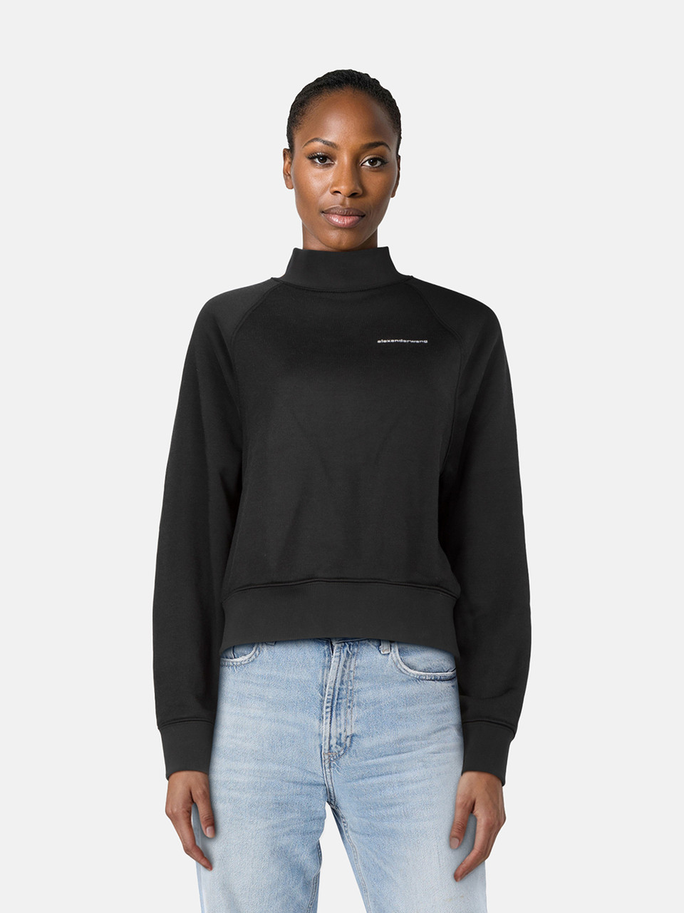 Alexander Wang Black Logo Sweatshirt Alexander Wang Black Logo Sweatshirt