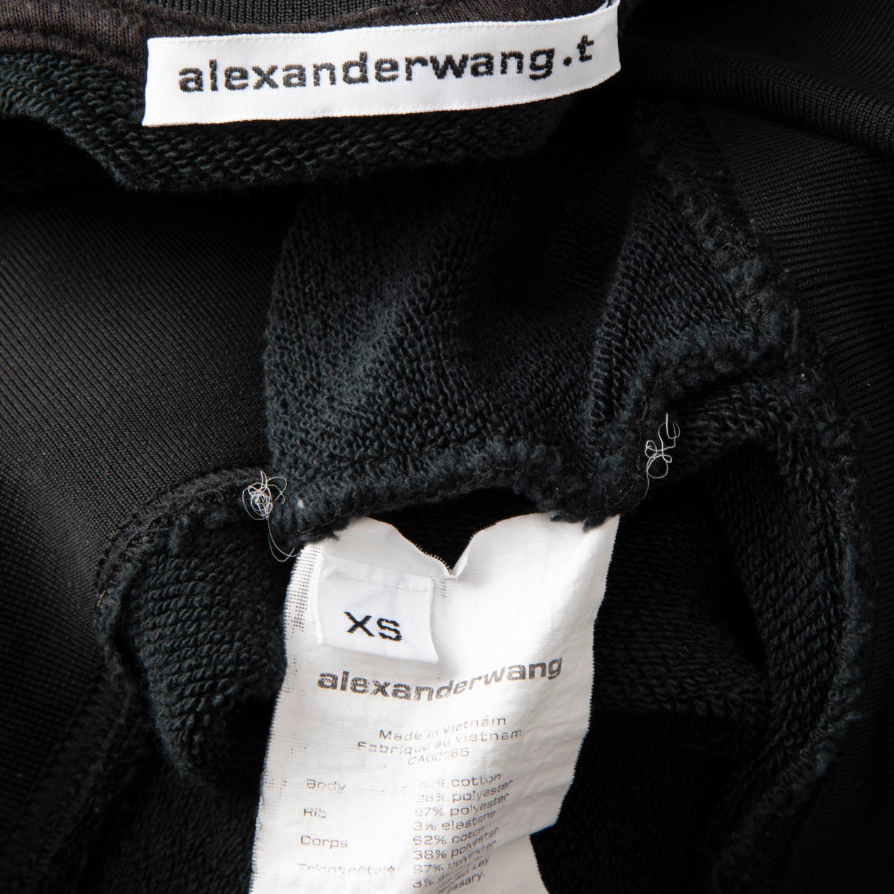 Alexander Wang Black Logo Sweatshirt Alexander Wang Black Logo Sweatshirt