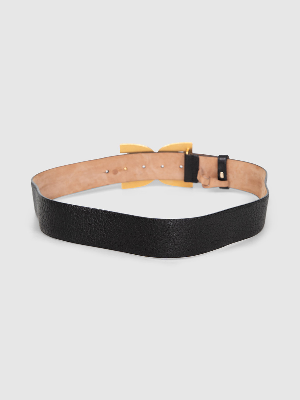 Dolce & Gabbana Black Leather DG Buckle Belt Dolce & Gabbana Black Leather DG Buckle Belt