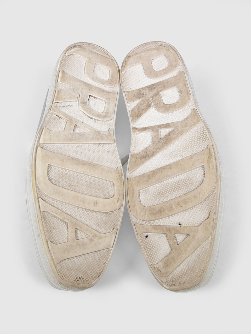 Prada Silver Patent Brogue Detail Flatforms Prada Silver Patent Brogue Detail Flatforms