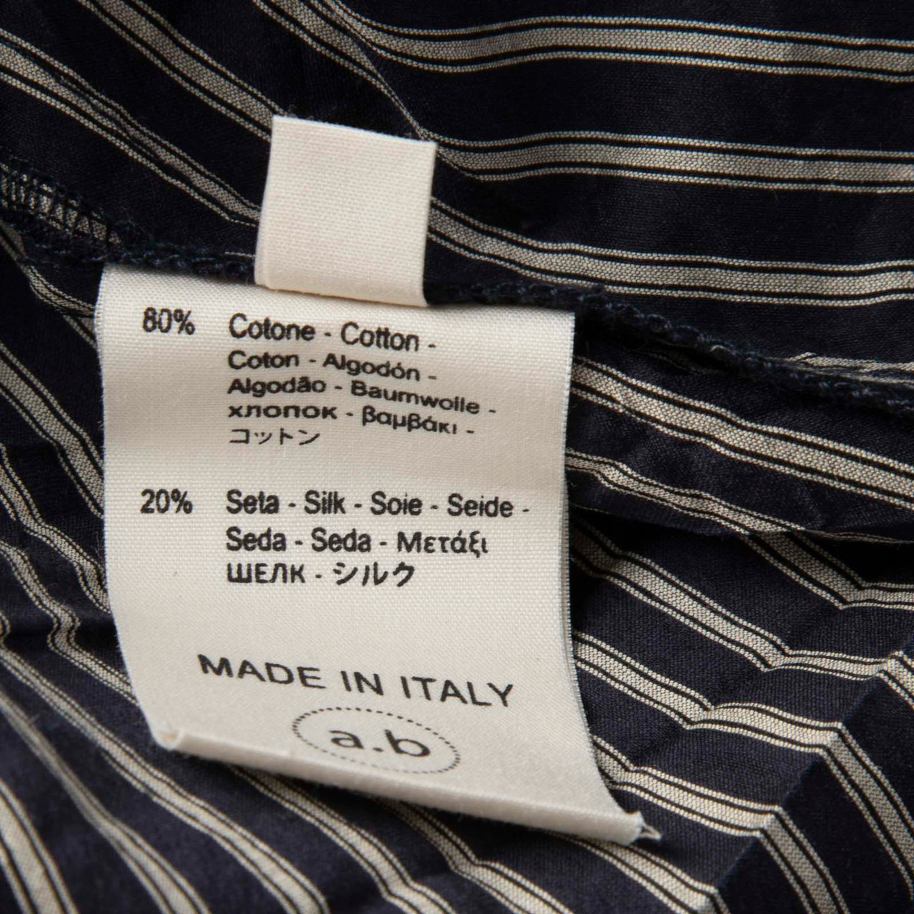 Apuntob Striped Midi Skirt Apuntob Striped Midi Skirt