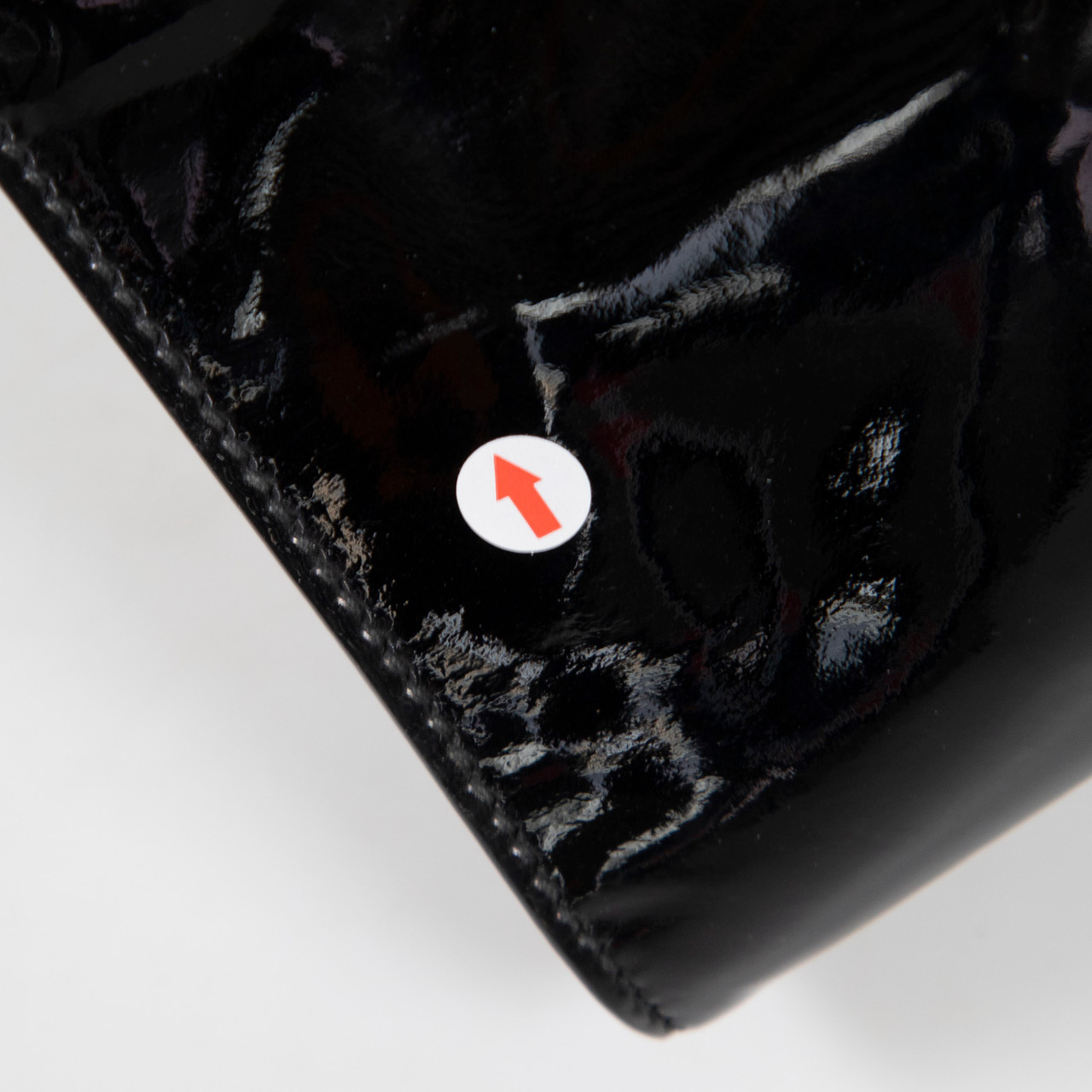 Salvatore Ferragamo Black Patent Crossbody Bag