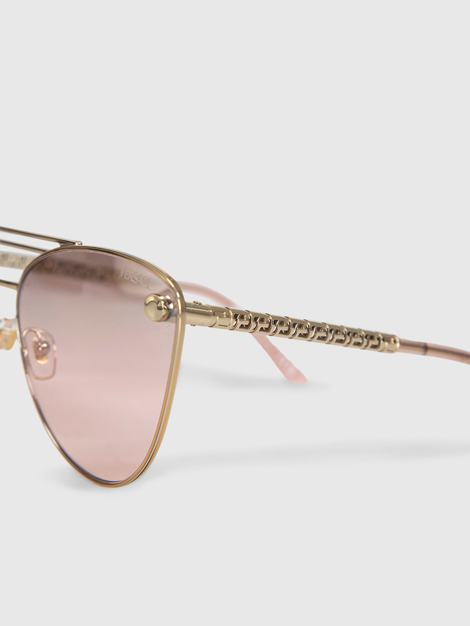 Versace Pink Cat Eye Aviator Gradient Sunglasses