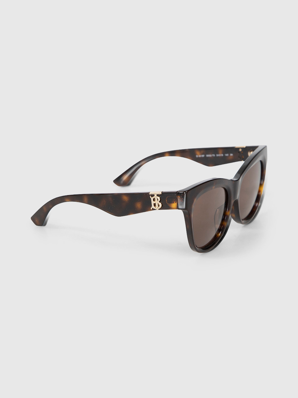 Burberry Brown Tinted Tortoiseshell Cat Eye Sunglasses