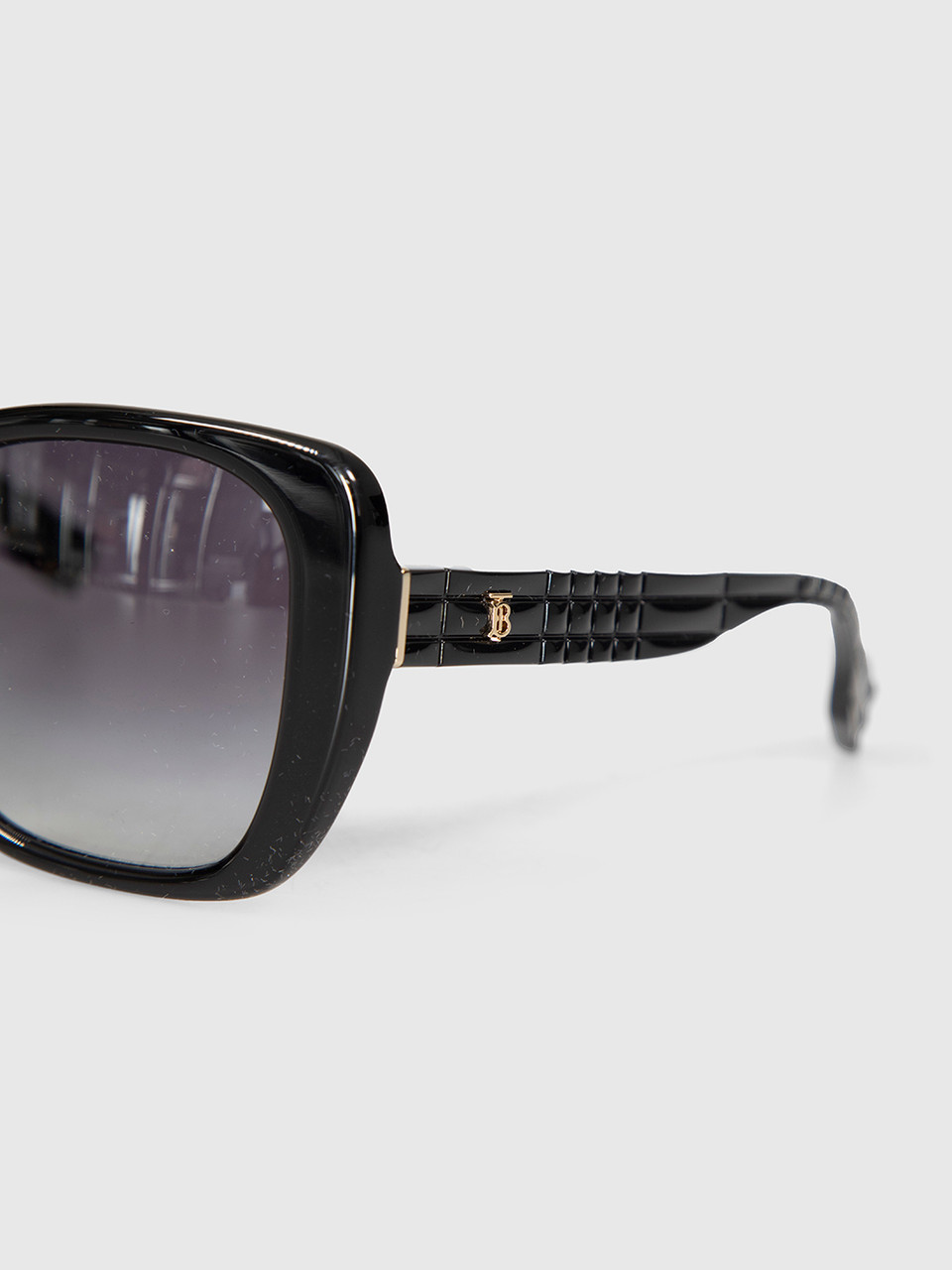 Burberry Black Helena Square Sunglasses