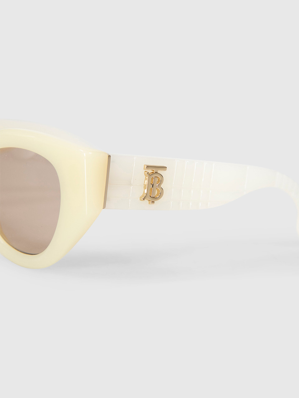 Burberry Yellow Cat Eye Meadow Sunglasses