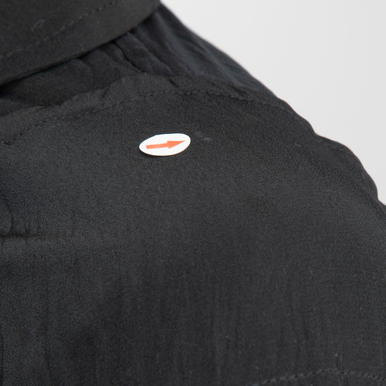 Roberto Cavalli Black Long Sleeve Shirt Dress