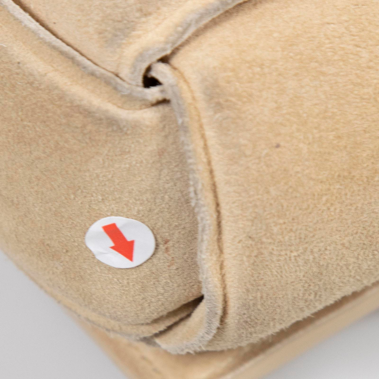 Bottega Veneta Beige Suede Padded Cassette Bag