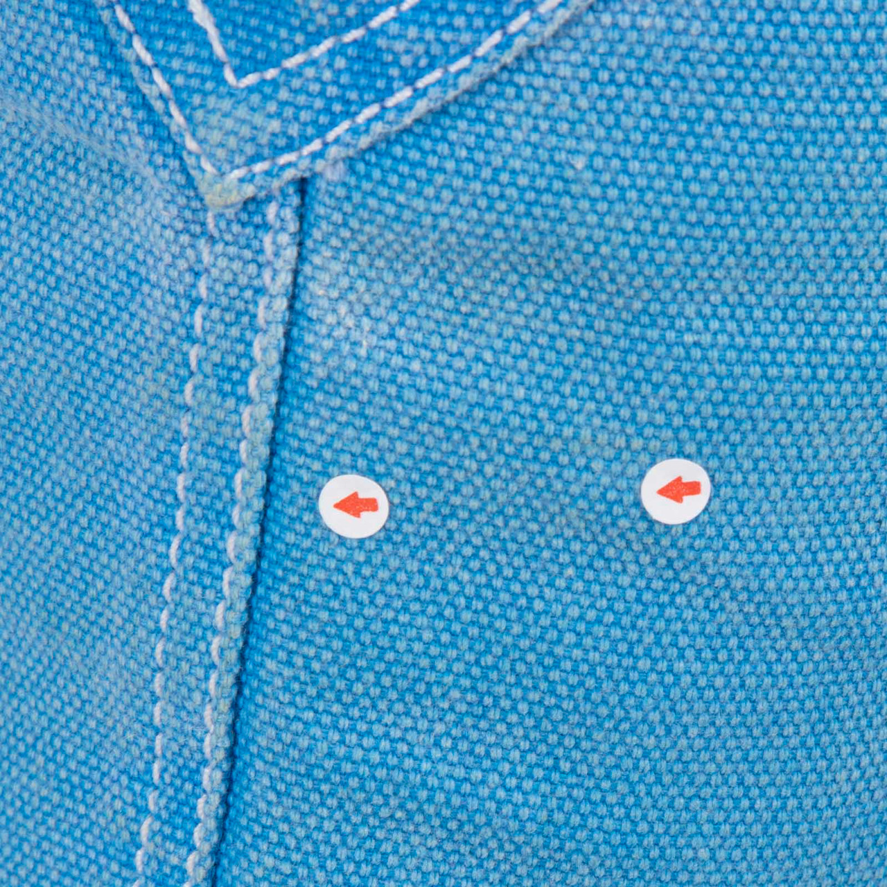 Céline Blue Fitted Zip Detail Mini Skirt