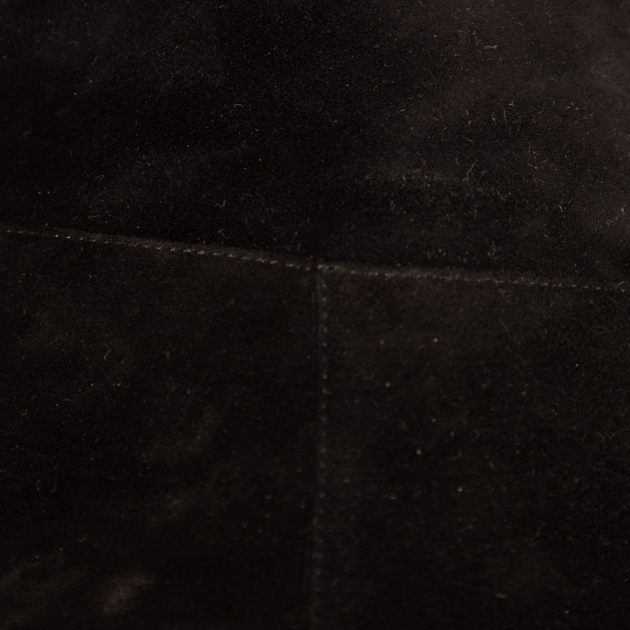 Le Silla Black Knee High Side Zip Suede Boots