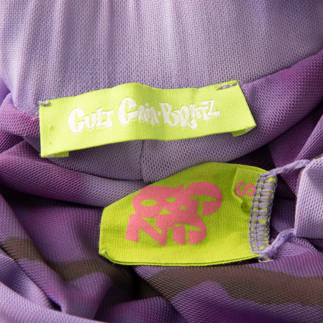 Cult Gaia Cult Gaia x Bratz Purple Tie Dye Top & Trouser Set