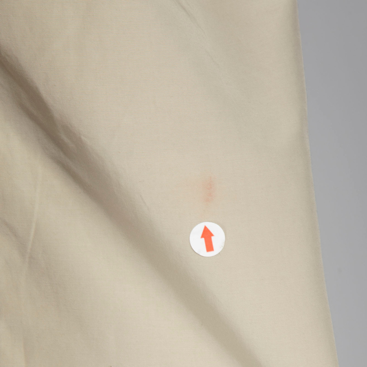 Acne Studios Beige Belted Long Length Trench Coat