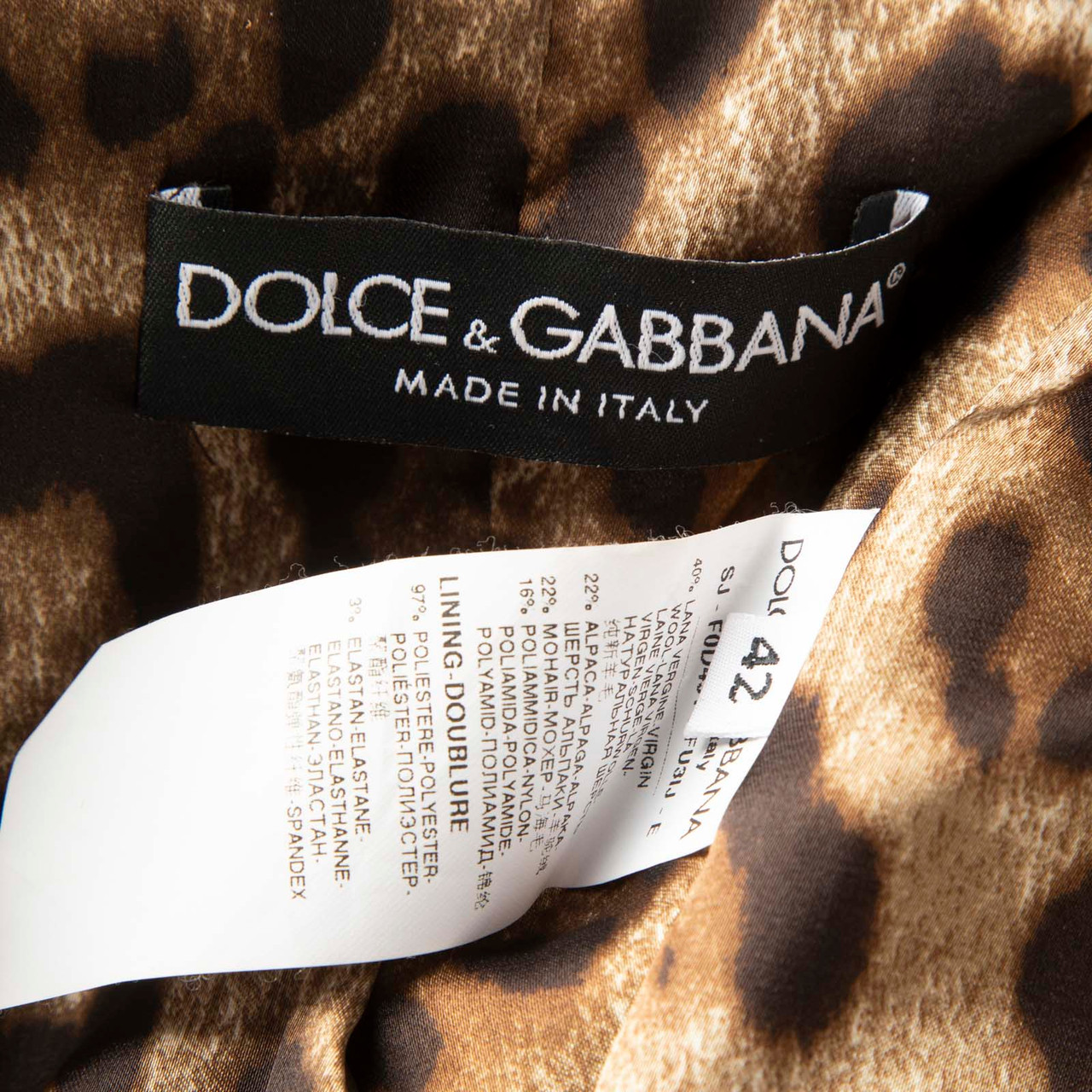 Dolce & Gabbana Grey Double Breasted Short Jacket Dolce & Gabbana Grey Double Breasted Short Jacket