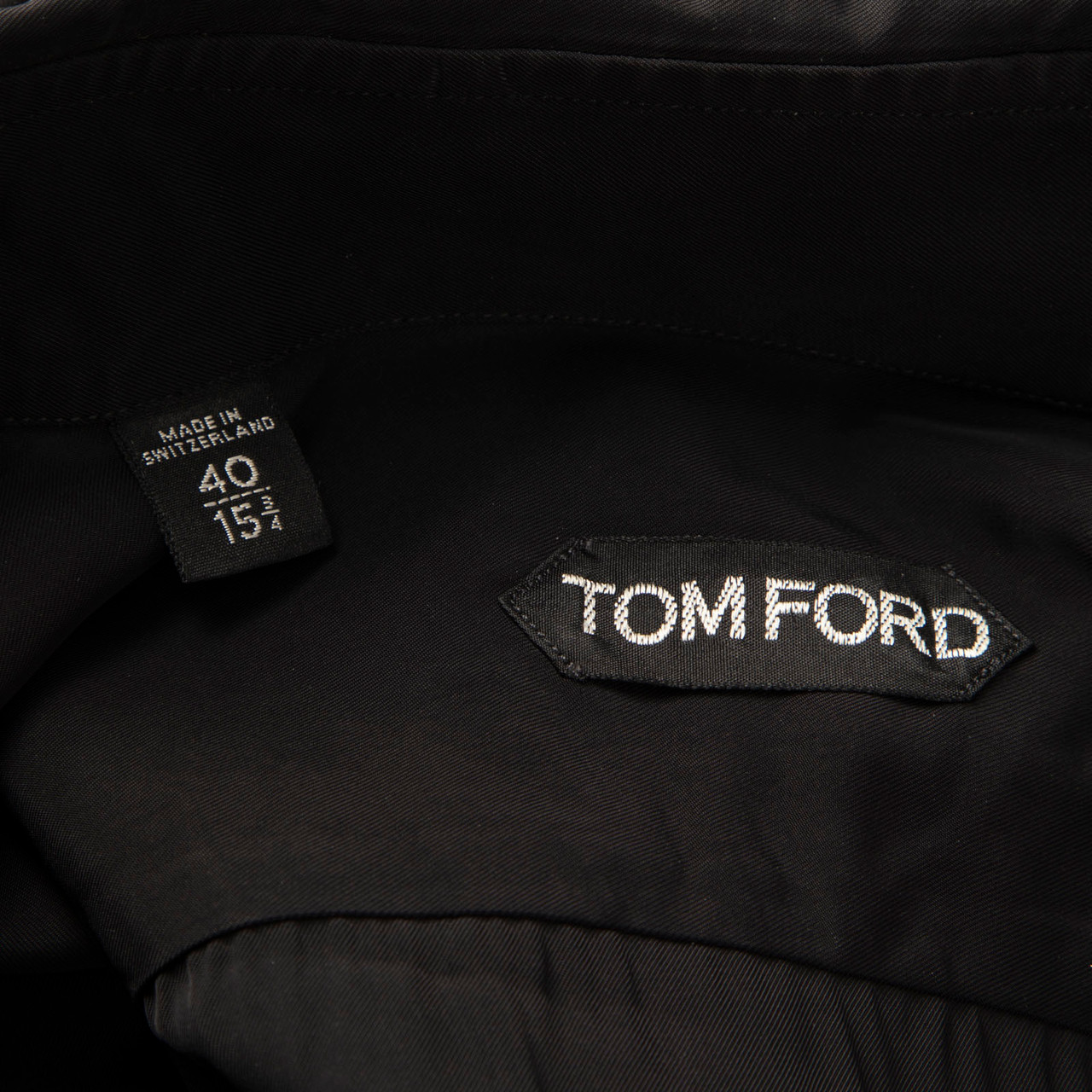 Tom Ford Black Button Down Pocket Detail Shirt Tom Ford Black Button Down Pocket Detail Shirt