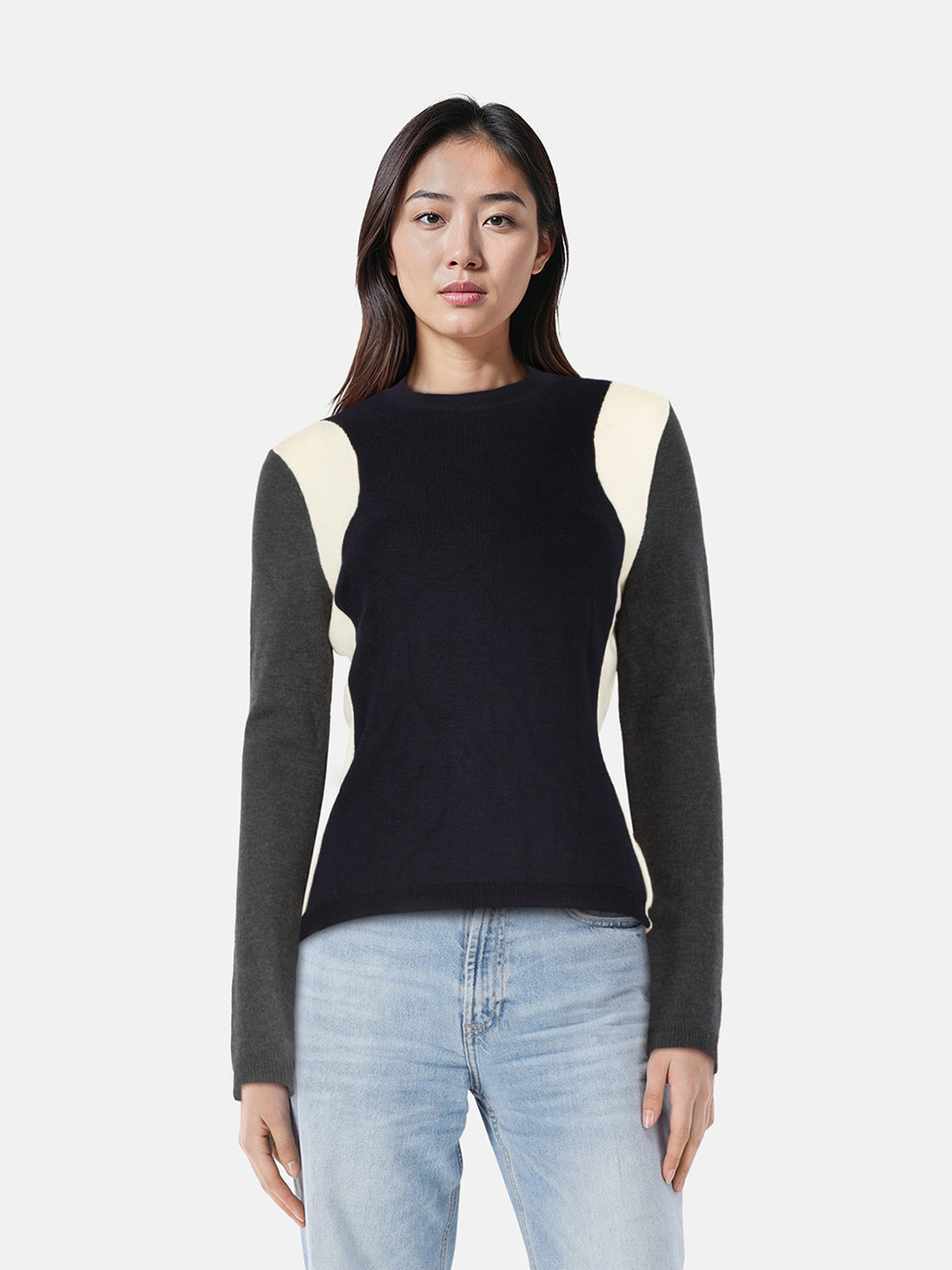 Marni Tricolour Wool Knit Top Marni Tricolour Wool Knit Top