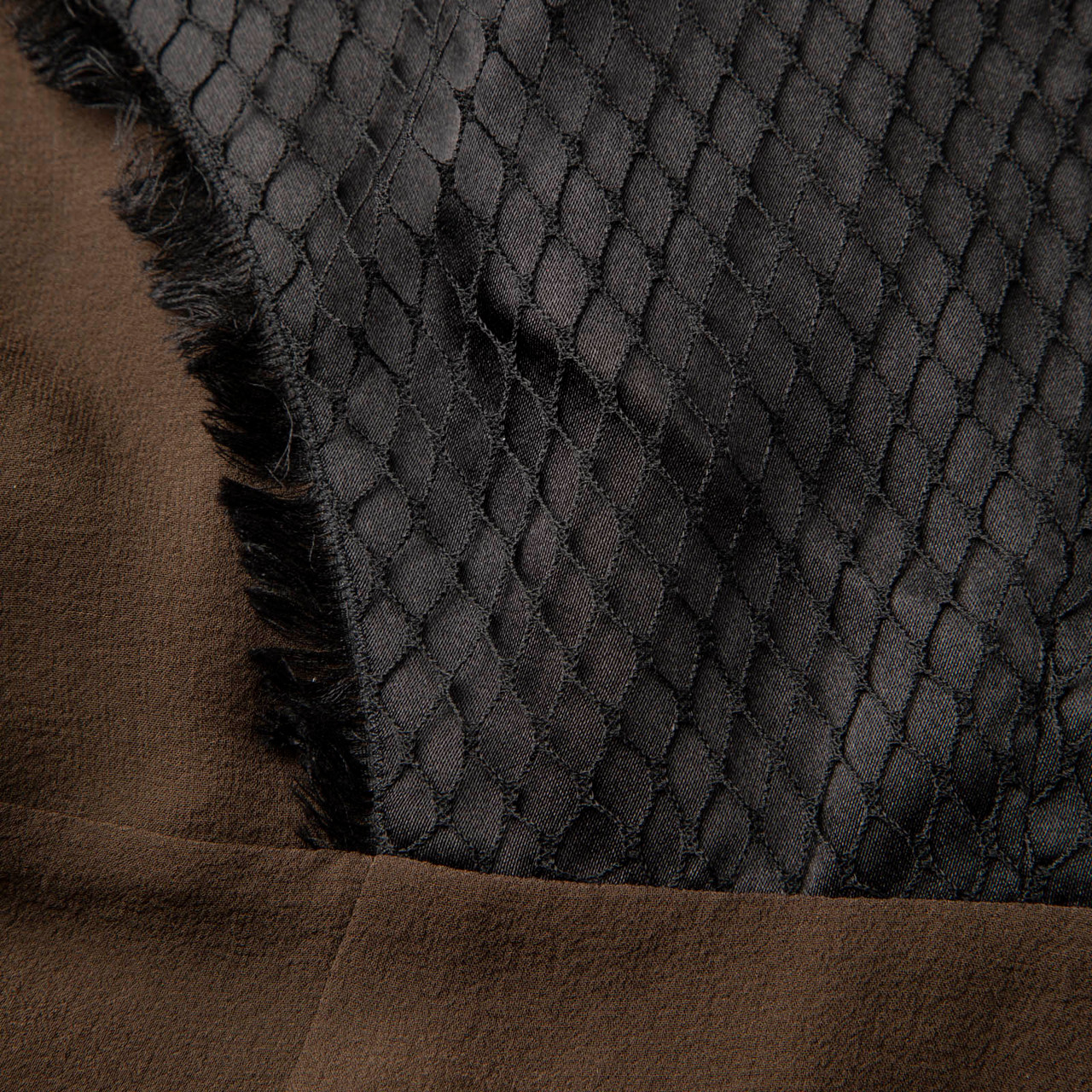 Tom Ford Brown Mini Net Panel Dress Tom Ford Brown Mini Net Panel Dress