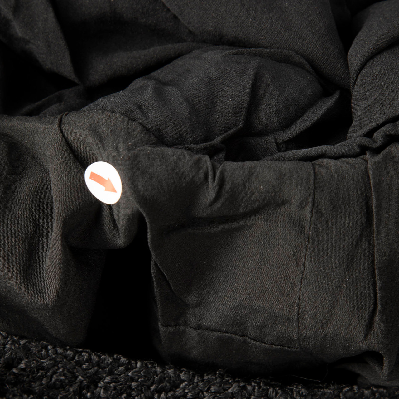 Tom Ford Black Textured Long Sleeve Top