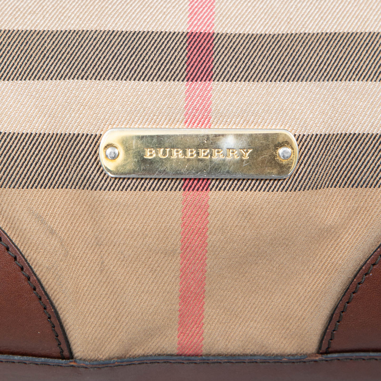 Burberry Nova Check Canterbury Tote Bag
