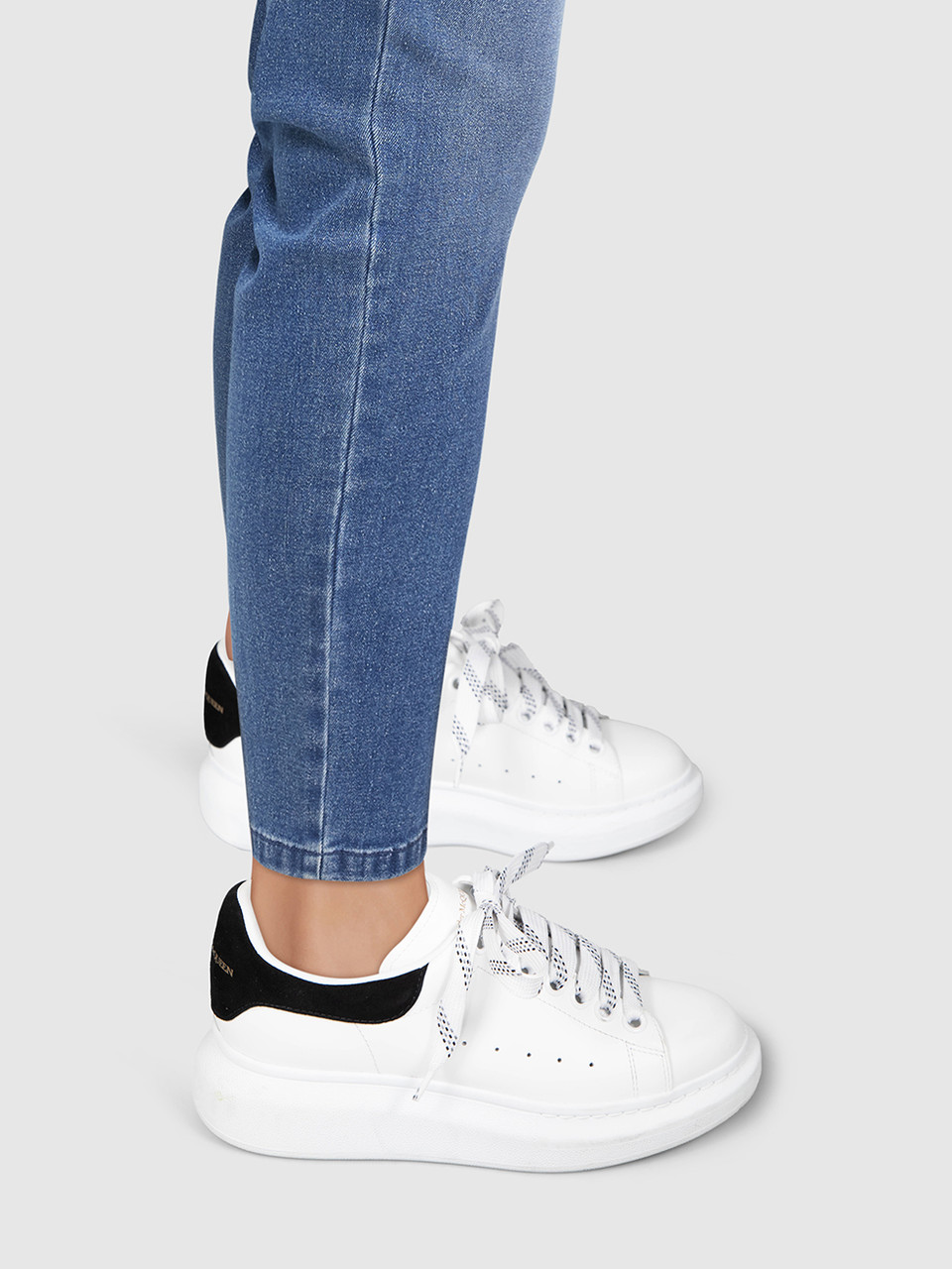 Alexander McQueen White Oversize Chunky Trainers