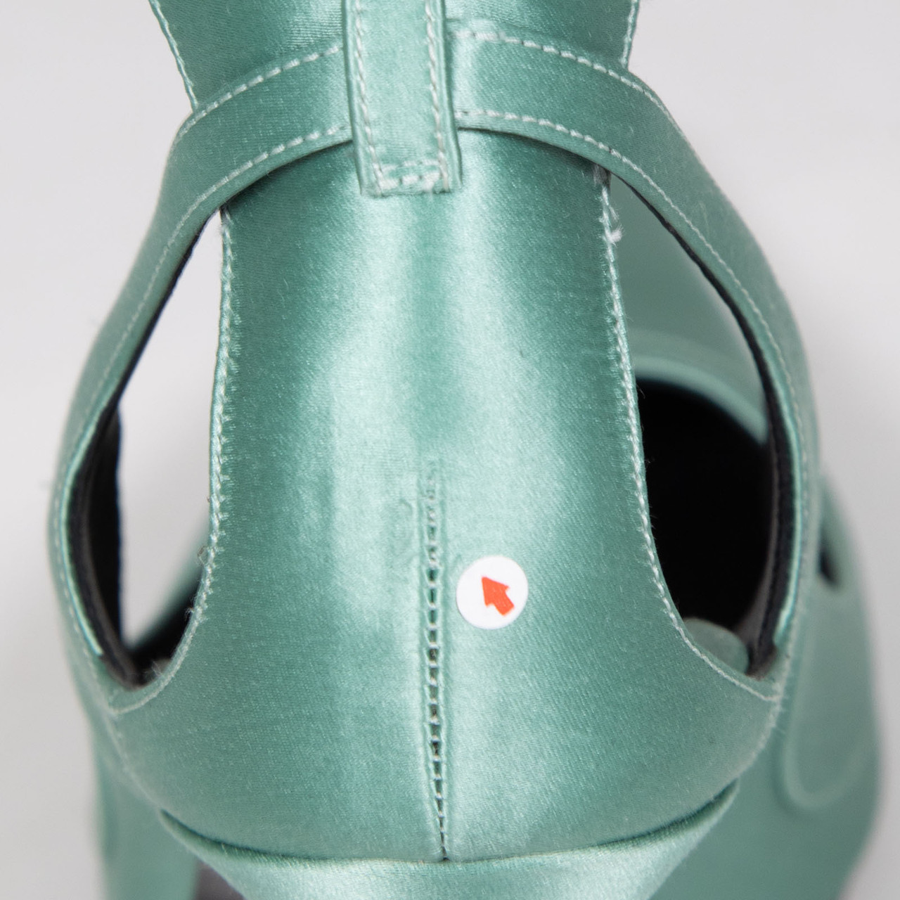 Nina Ricci Blue Silk Cut Out Detail Pumps