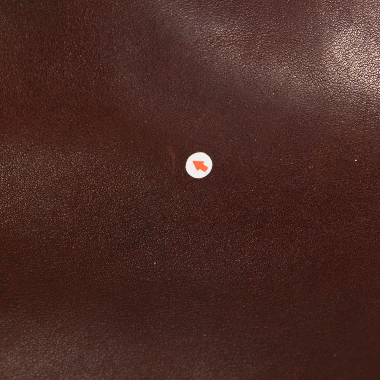 Céline Brown Leather Drawstring Handbag